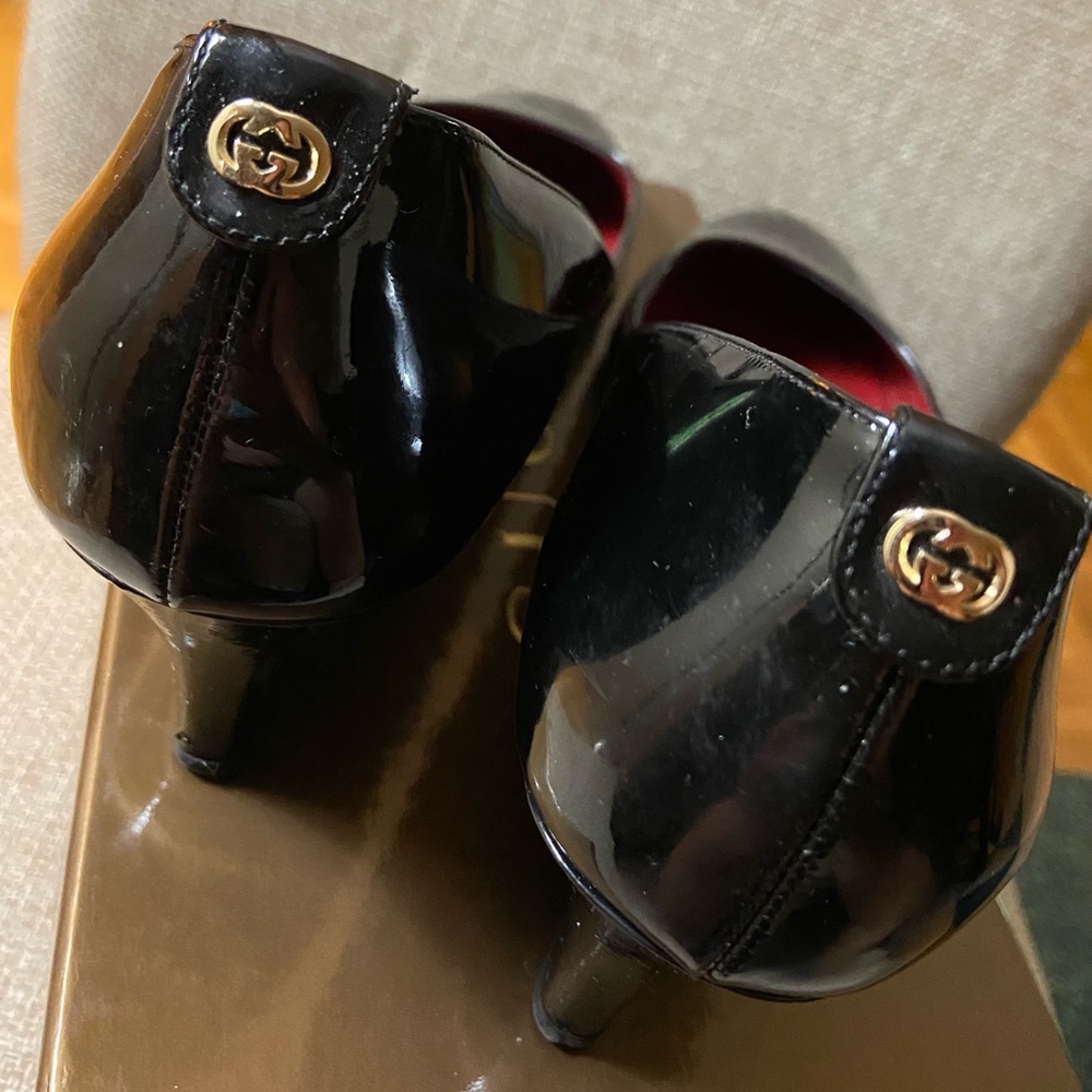 Gucci black patent leather heels - Picture 2 of 10
